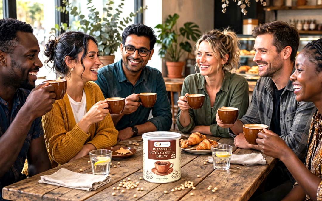 Introducing Sourcenomix Roasted Soya Coffee Brew — The Coffee You Can Trust